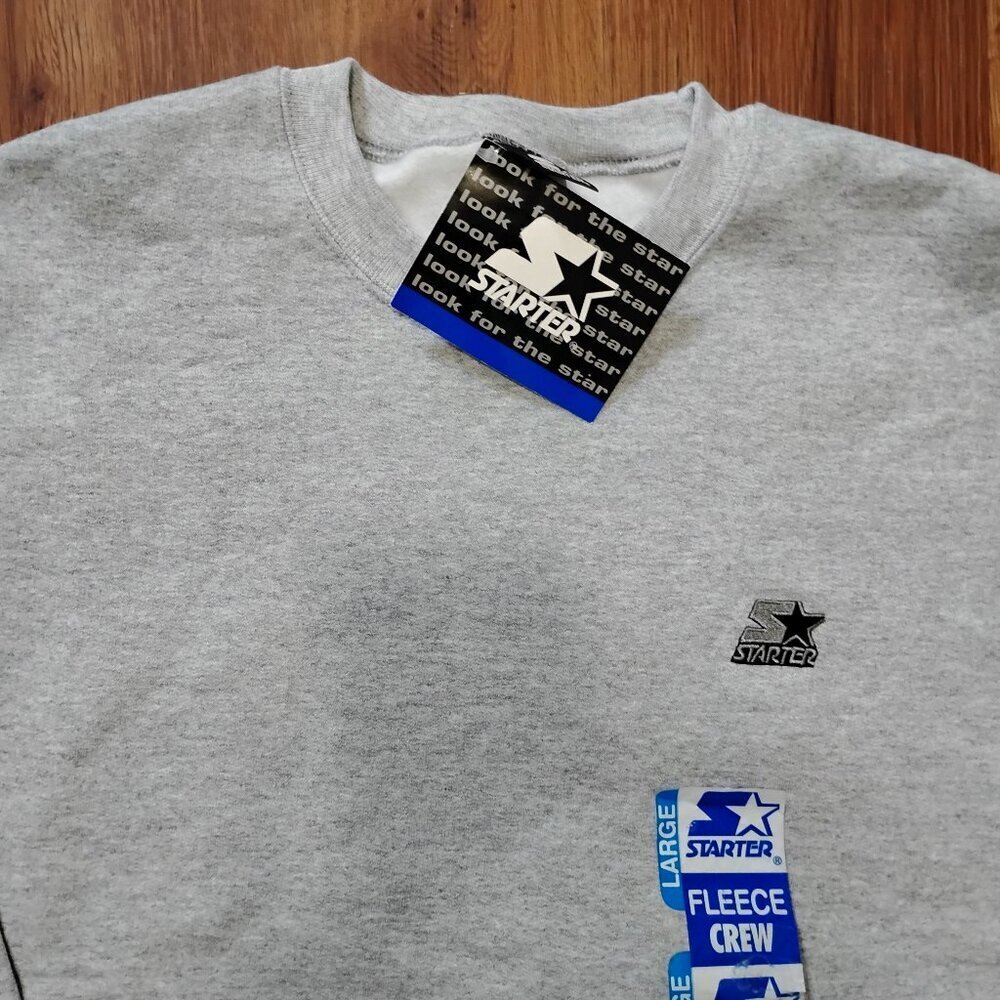 NWT Vintage Starter Fleece Crewneck Sweatshirt